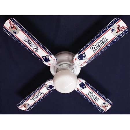 Ceiling Fan Designers Ceiling Fan Designers 42FAN-NFL-NEP NFL England Patriots Football Ceiling Fan 42 In. 42FAN-NFL-NEP